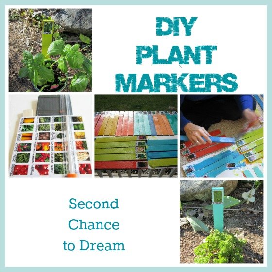 Second Chance to Dream: DIY Plant Markers