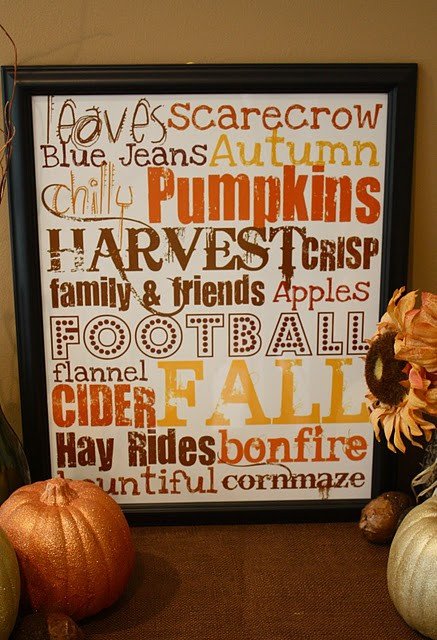 fall printable