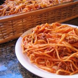 Basic Baked Spaghetti Recipe