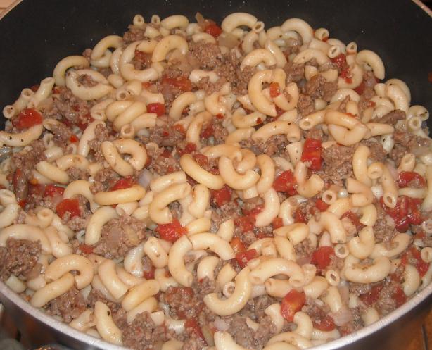 Vintage Hamburger Goulash. Photo by NorthwestGal