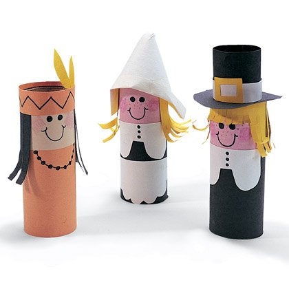 Thanksgiving Table Decorations: Village People
