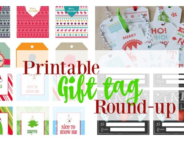 Second Chance to Dream: Printable Gift Tag Round-up