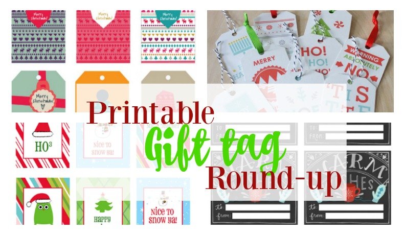 Second Chance to Dream: Printable Gift Tag Round-up