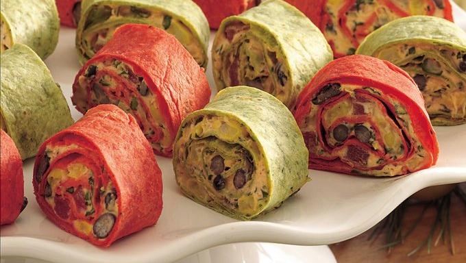 Mexican Vegetable Roll-Ups