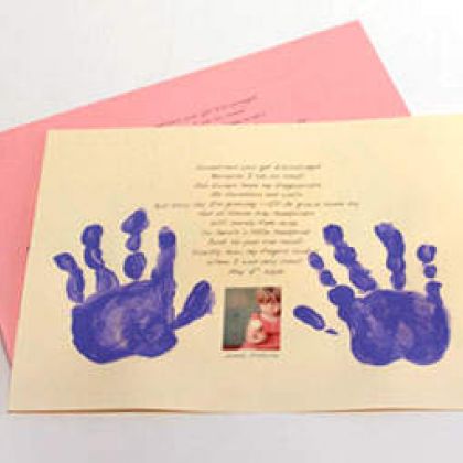 Printable Mother's Day Handprint Poem