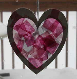 valentines day heart craft