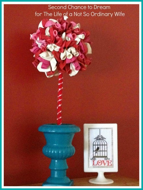 Second Chance to Dream: Valentine Balloon Topiary