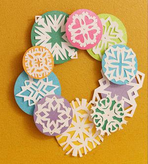 Winter Snowflake Classroom Decoration and Kids Craft