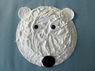 Puffy Paint Polar Bear