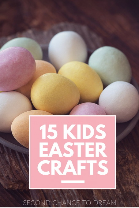 Second Chance to Dream: 15 Kids Easter Crafts #Easter Keep the kids occupied while you're making dinner