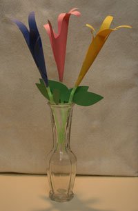 handprint flowers craft