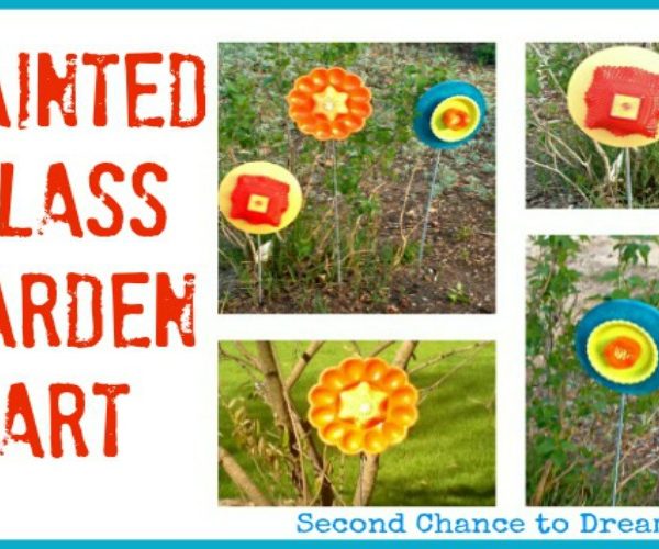 Second Chance to Dream: Painted Glass Garden Art