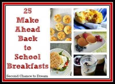 Second Chance to Dream: 25 Make Ahead Breakfasts 2