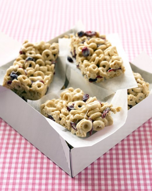 Cranberry-Oat Cereal Bars