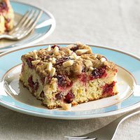 Overnight Cranberry Coffee Cake