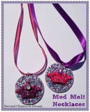 Second Chance to Dream: Mod Melt Necklace