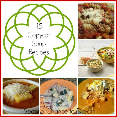 15 Copycat Soup Recipes