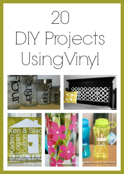 Second Chance to Dream: 20 DIY Projects using Vinyl