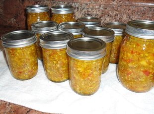 Zuchinni Relish Recipe