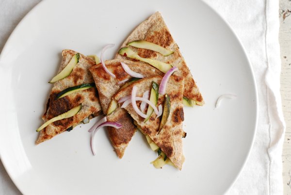 Dinner in a Flash! Zucchini Quesadilla Recipe