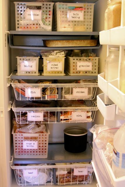 Homestead Revival: Upright Freezer Organization