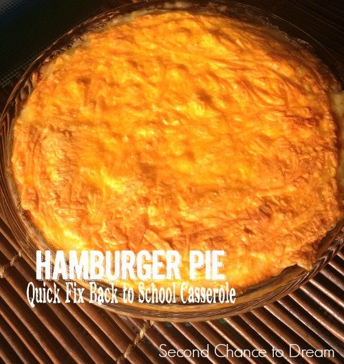 Second Chance to Dream: Hamburger Pie