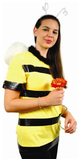 A.C. Moore No Sew Bee Costume #halloween #diy #costume