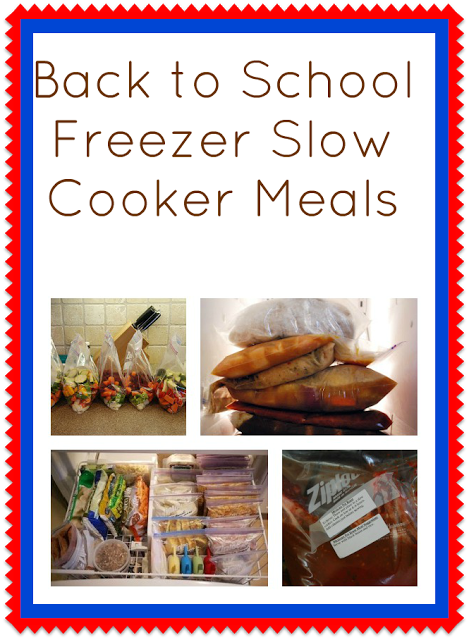 Freezer Slow Cooker Meals
