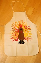 Second Grade Thanksgiving Activities: Make a Thanksgiving Thank You Apron