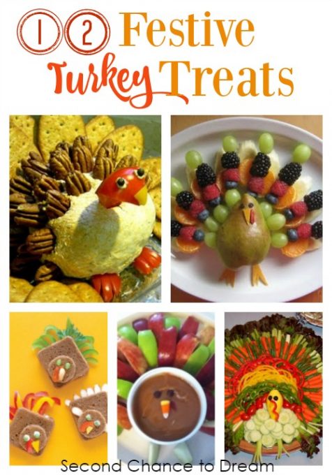 Second Chance to Dream: 12 Festive Turkey Treats to celebrate your Thanksgiving Holiday #Thanksgiving