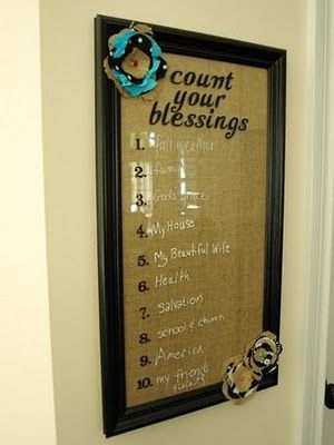 Blessings Board