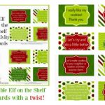 Free Printable Elf on the Shelf Activity Ideas
