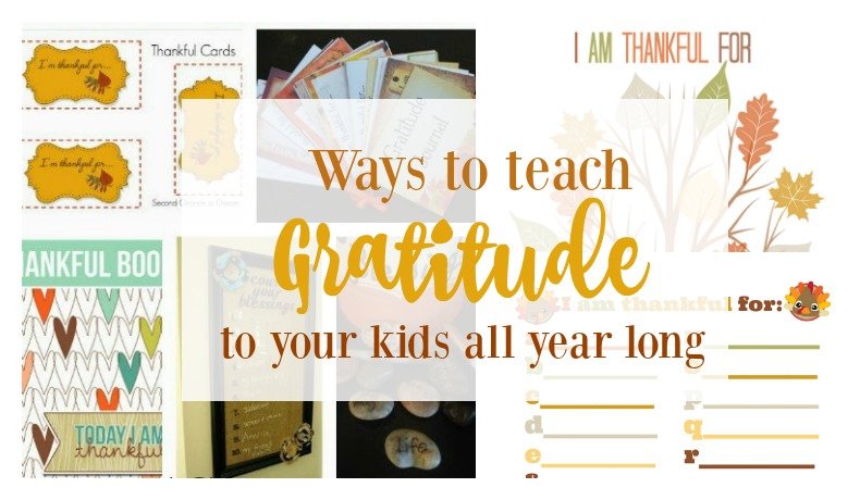 Second Chance to Dream: Ways to teach gratitude