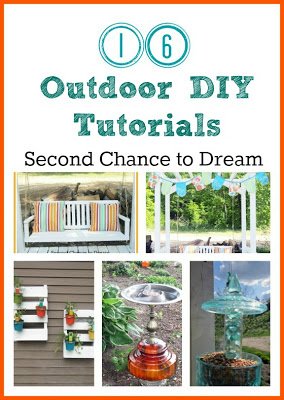 Second Chance to Dream: DIY Lamp Birdbath #outdoordiy