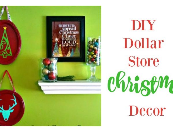 Second Chance to Dream DIY Dollar Store Christmas Decor #dollarstorecrafts #diychristmas