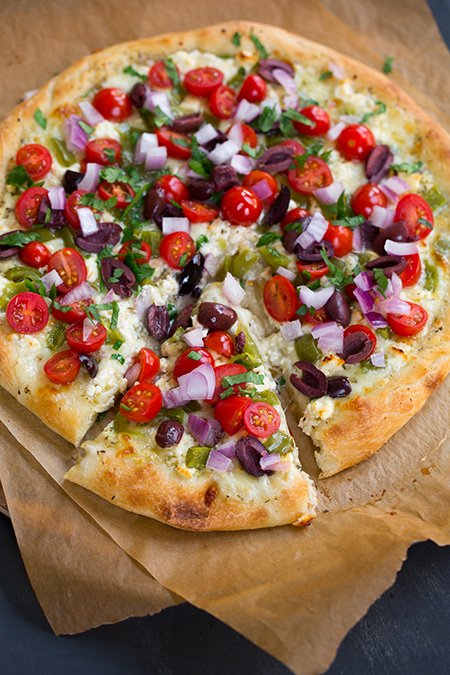Greek Pizza | Cooking Classy