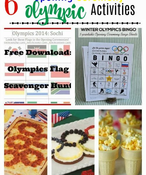 Second Chance to Dream: 6 Opening Ceremony Olympic Activities #openingceremony #Olympics