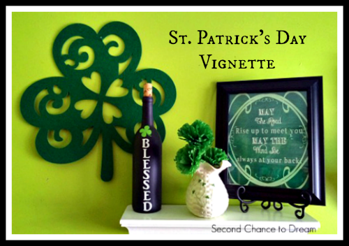 Second Chance to Dream: St. Patrick's Day Vignette #stpatricksday