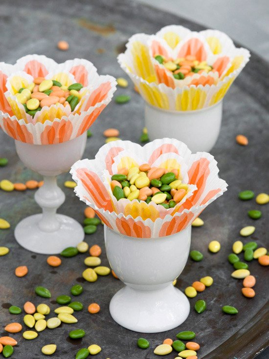 Flower Easter Cups