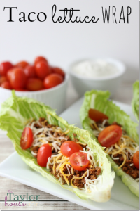 Lettuce Wrap, Taco Lettuce Wrap, Easy Recipes