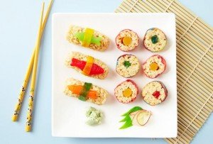 Dessert Sushi Rolls