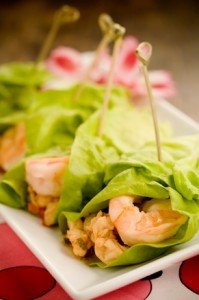 Lime Shrimp Lettuce Wraps