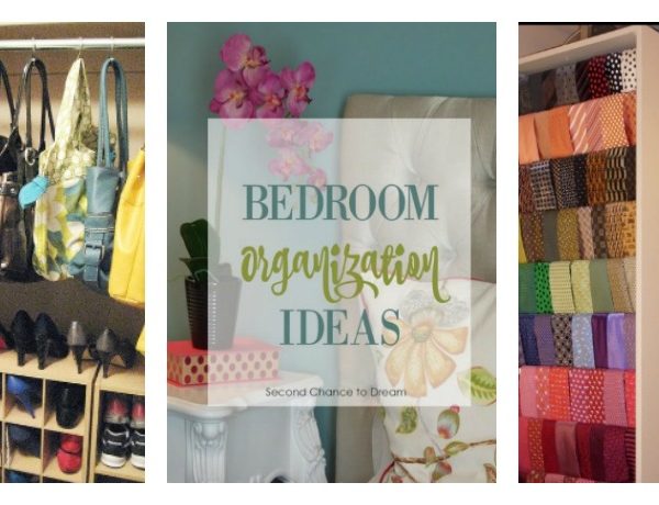 Second Chance to Dream: Bedroom Organization Ideas #organization