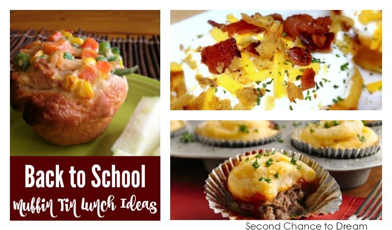 Second Chance to Dream: Back to School Muffin Tin Recipes #backtoschool #muffintins It's Back to School season and these Muffin Tin Recipes are perfect for Back to School Lunches. Make them ahead and be organized.