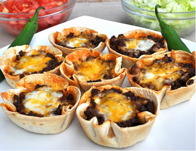 Muffin Tin Baked Tacos Recipe