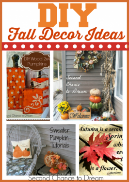 Second Chance to Dream: DIY Fall Decor Ideas #falldecor