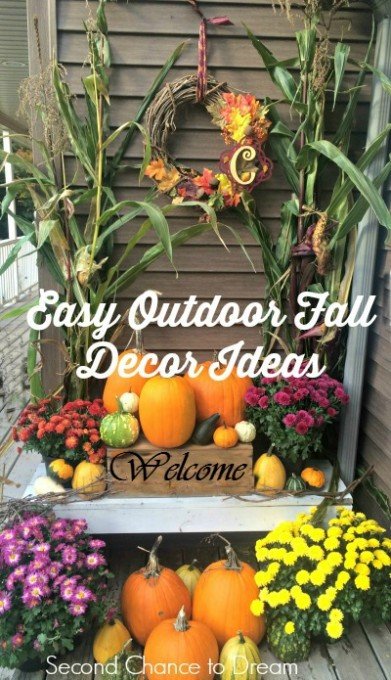 Second Chance to Dream: Easy Outdoor Fall Decor