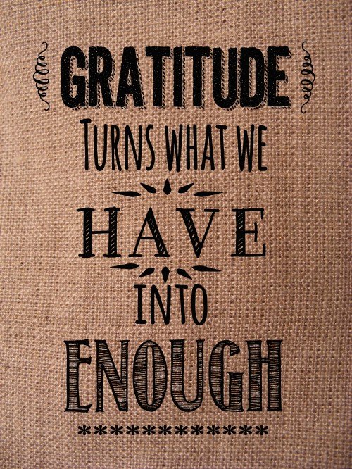 Second Chance to Dream: Gratitude Printable