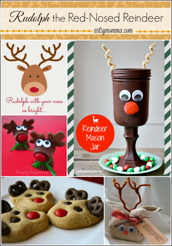 21 Rudolph the Red-nosed Reindeer Crafts