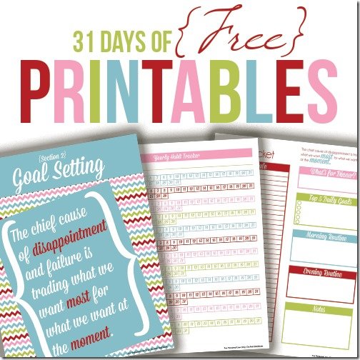 31 Free Printables!